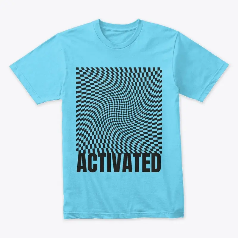 "ACTIVATED" Optical Illusion Apparel 